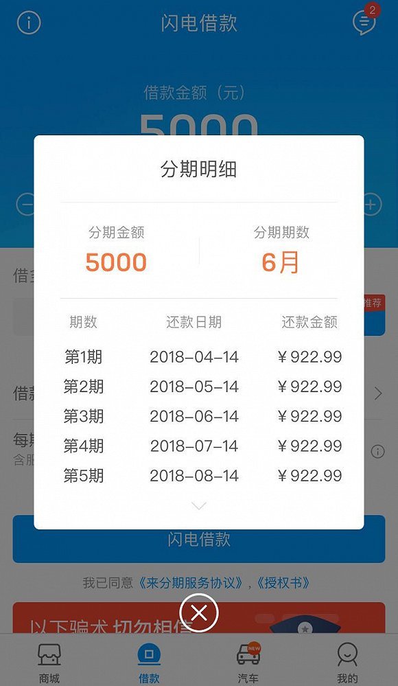 六六分期是高利贷(六六分期入口)